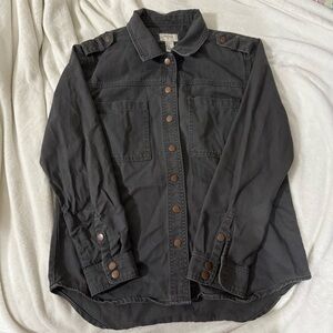 Forever21 Grey Utility Jacket